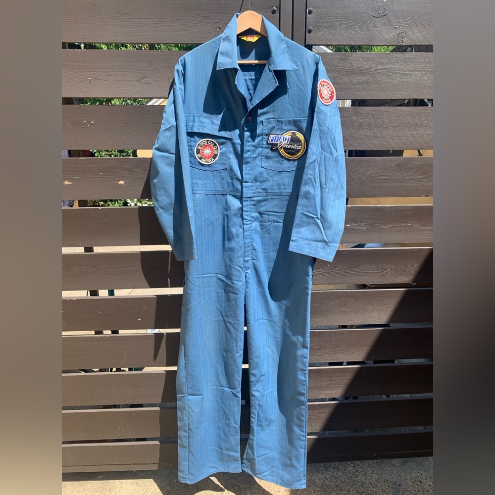 Ben Davis Mechanic Coveralls Fiat Sports Car Club Of America 38R Radwood Costume